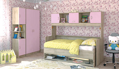 Мебель для девочек в Минске купить на заказ недорого