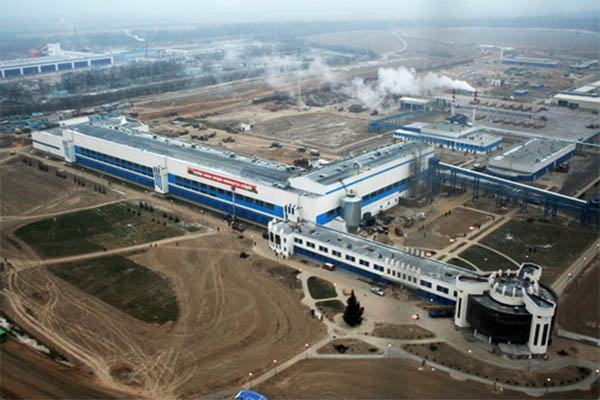 Завод газетной бумаги в Шклове